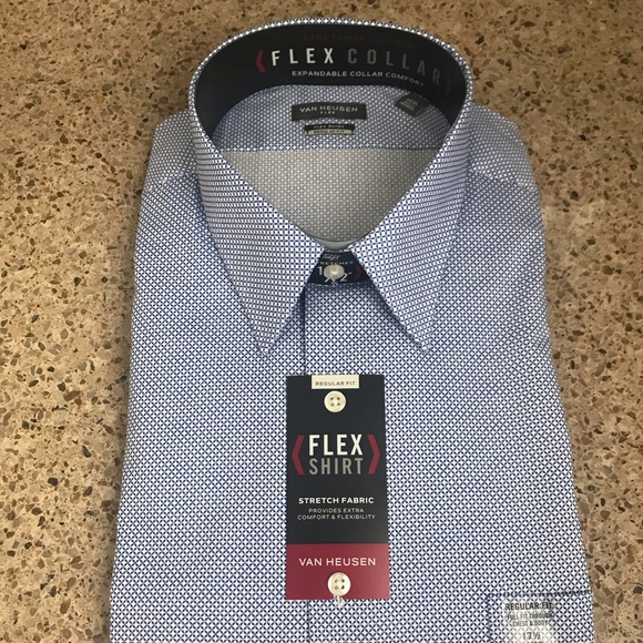 New Van Heusen Dress Shirt - Picture 1 of 4